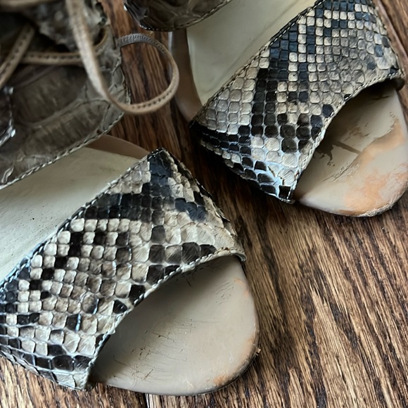 Alexander Birman Python Slingback Heels - Picture 5 of 5